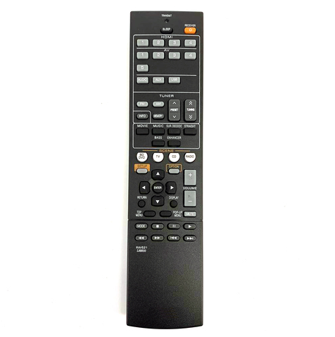 New Remote Control RAV521 ZJ66500 For YAMAHA AV BD DVD Radio CD TV Audio/Video Receiver RXV377 RXV377BL YHT4910U YHT4910UBL ► Photo 1/3