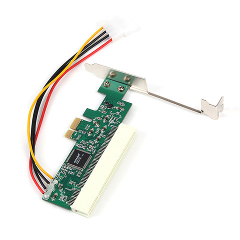 X1/X4/X8/X16 Adapter Card Boards Expansion Express PCI-E To PCI SATA Add On ► Photo 1/6