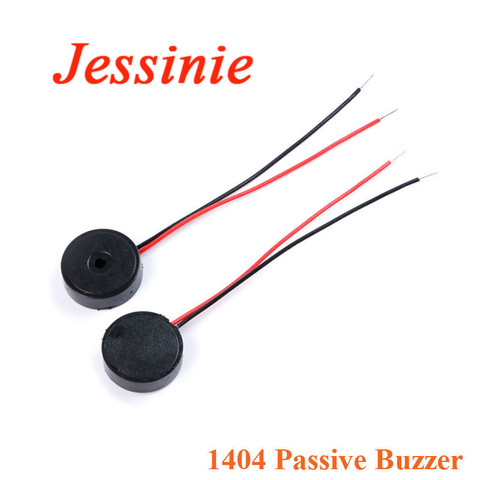 10PCS 1404 Passive Buzzer Piezoelectric Buzzer Speaker 4000HZ 14*4MM 14x4mm AC Low Power Consumption Diy Electronic ► Photo 1/3