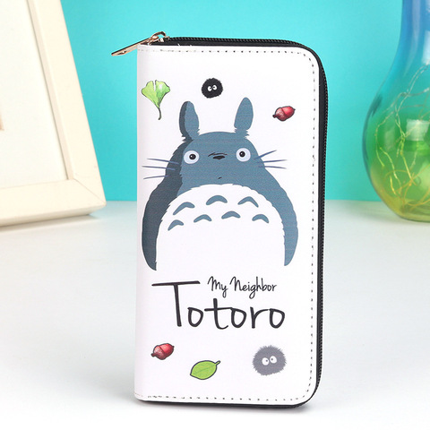 Women Wallets PU Leather Lady Handbags Cartoon Totoro Students Wallet Cards Holder Woman Clutch Hasp Coin Purse Girls Money Bags ► Photo 1/6