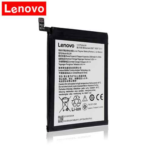 2022 3500mAh BL261 Replacement Battery For Lenovo Vibe K5 Note Lemon A7020a40 A7020a48 K52t38 K52e78 BL 261 Mobile Phone Batteri ► Photo 1/1