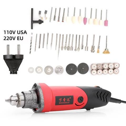 Banke Fordi Multiplikation TACKLIFE 500W 110V/220V Variable Speed Mini Electric Drill Grinding Machine  Grinder Set Dremel Rotary Tool with EU USA style - Price history & Review |  AliExpress Seller - Shop4413085 Store | Alitools.io