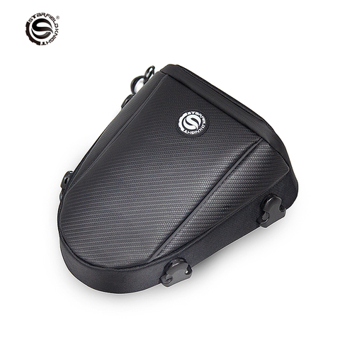 Motorcycle Tail Bag Durable Waterproof Motorcycle Bike Rear Trunk Back Seat Carry Luggage Tail Bag Saddlebag New hot boutique ► Photo 1/6