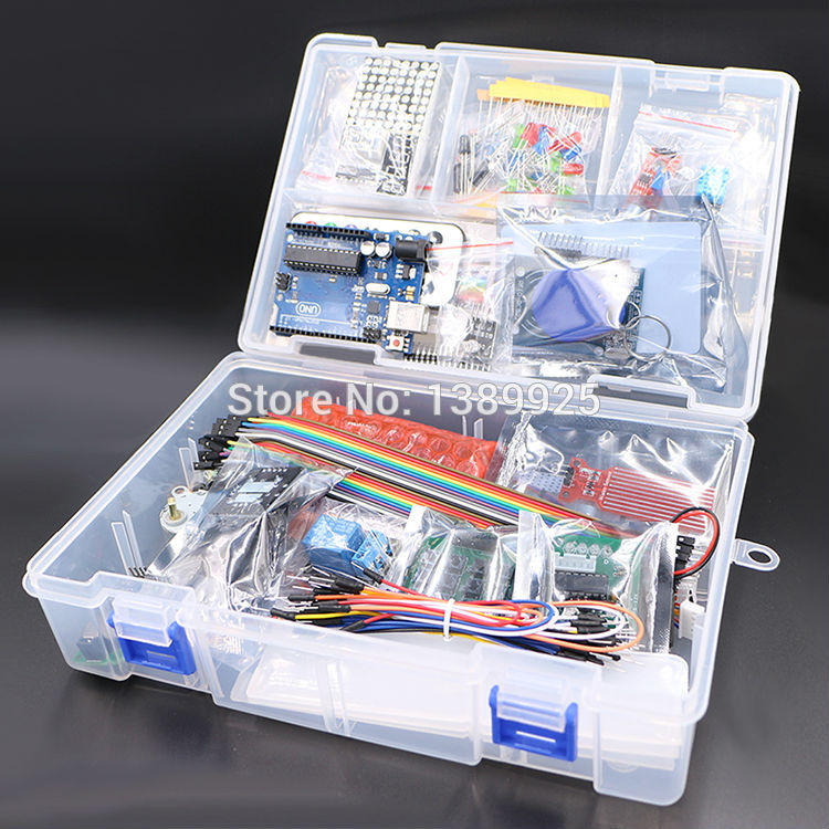 with Retail Box RFID Starter Kit for Arduino UNO R3 Upgraded version  Learning Suite Wholesale Free Shipping 1 set - Price history & Review, AliExpress Seller - Ruiye Electronics