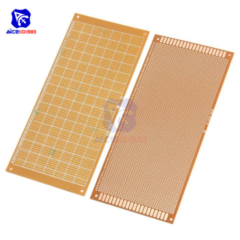 diymore 10x22cm 10*22CM DIY Bakelite Plate Paper Prototype PCB Universal Experiment Matrix Single Sided Board ► Photo 1/2