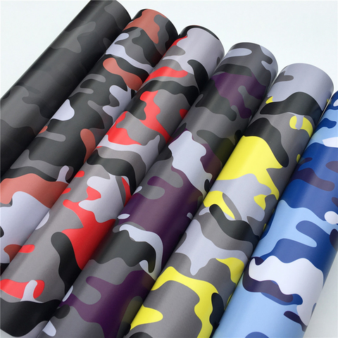 Arctic Black Camo Vinyl Car Wrap Film Camouflage Vinyl Wrapping Car Sticker Console Computer Laptop Cover Scooter Motorcycle ► Photo 1/6