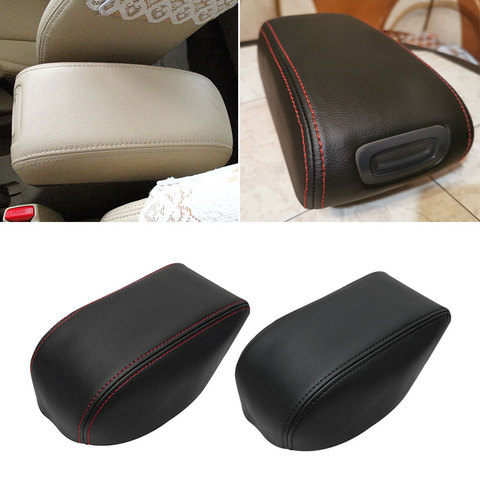 For Hyundai Tucson 2006 2007 2008 2009 2010 2011 2012 2013 Center Console Armrest Box Cover Microfiber Leather Protection Trim ► Photo 1/6