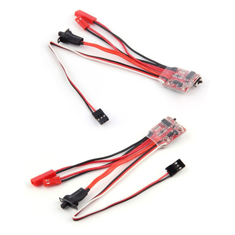 5pcs/lot 3.0V-9.4V 2KHz Driver Frequency RC ESC 20A Brush Motor Electronic Speed Controller W/ Brake For RC Car Boat Tank ► Photo 1/6