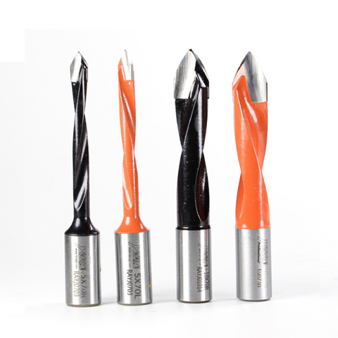 1pc Tungsten Carbide Alloy Drill Bit Woodworking Through Hole Drill CNC Router Bit Drill Resistant Dia.5-10mm Hole Making Drill ► Photo 1/6
