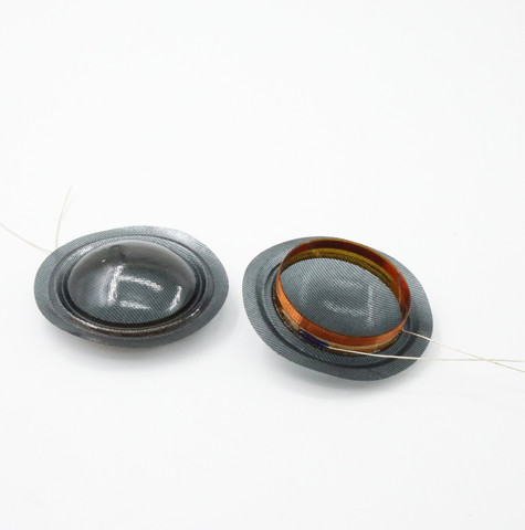 1 INCH 25.4mm 25.5mm Tweeters Voice Coil Black Silk Diaphragm Membrane KSV Treble Speaker Repair Accessories 4ohm ► Photo 1/6