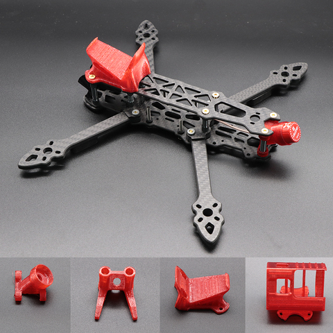 Mark4 Mark 4 3D TPU Printing Printed FPV Camera Fixed Mount / Antenna Mount for RC FPV Racing Quadcopter Multirotor Accessories ► Photo 1/6