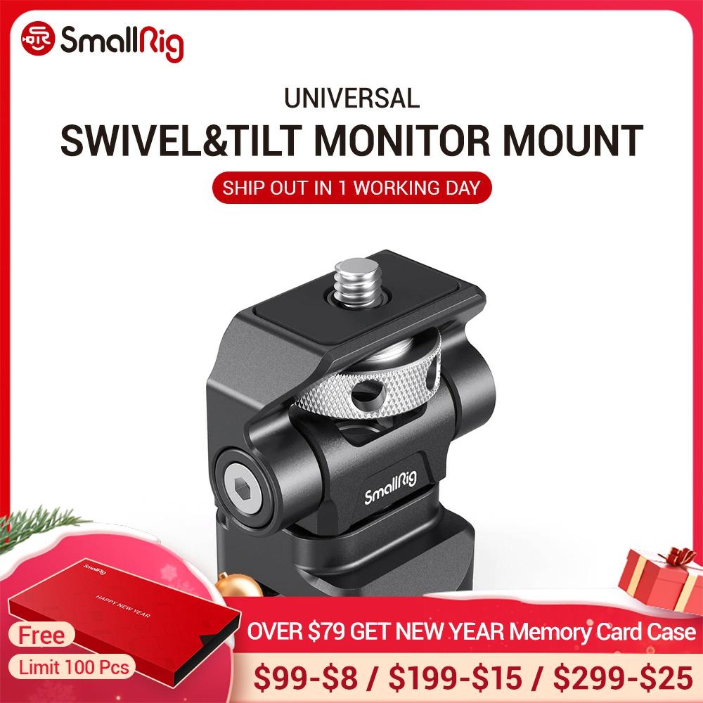 SmallRig Quick Release Nato Clamp Monitor Holder Swivel and Tilt Adjustable Monitor Mount with NATO Clamp Mount 2906 ► Photo 1/6