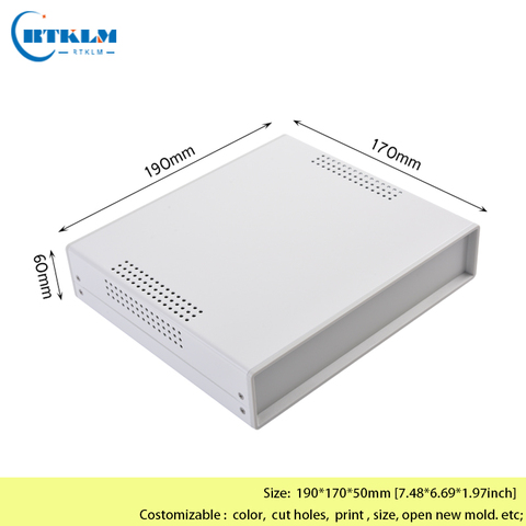 Iron project box diy junction box abs plastic panel iron diy enclosures for electronics metal box distribution box 190*170*50mm ► Photo 1/6