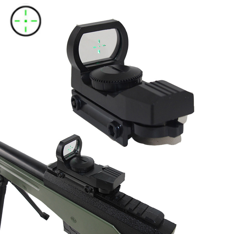 Tactical 20mm Rail Riflescope Optics Holographic Green Dot Sight For Toy Gun 