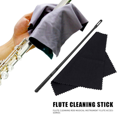 14 inch Cleaning Rod Swab Plastic with Random Color Cloth Flute Piccolo Cleaning Kit Woodwind Musical Instruments Accessories ► Photo 1/6