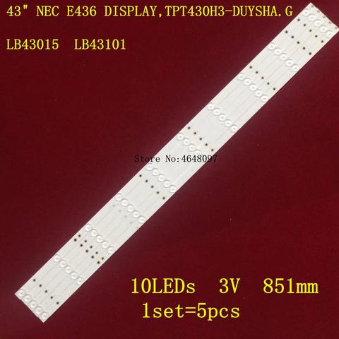 LED Backlight strip 10 Lamp For LG 43