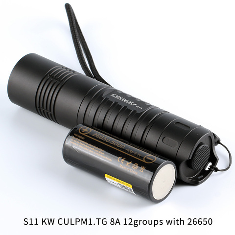 Convoy S11 with KW CULPM1.TG 8amps with 26650 battery ► Photo 1/1