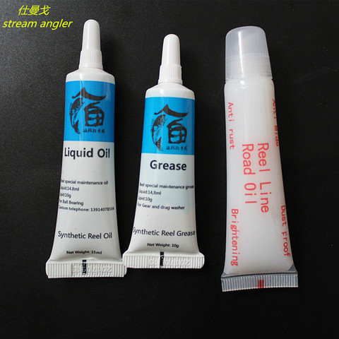 oil grease for fishing wheel bearing lubricant rod maintenance oil 3pcs/lot free shipping ► Photo 1/6