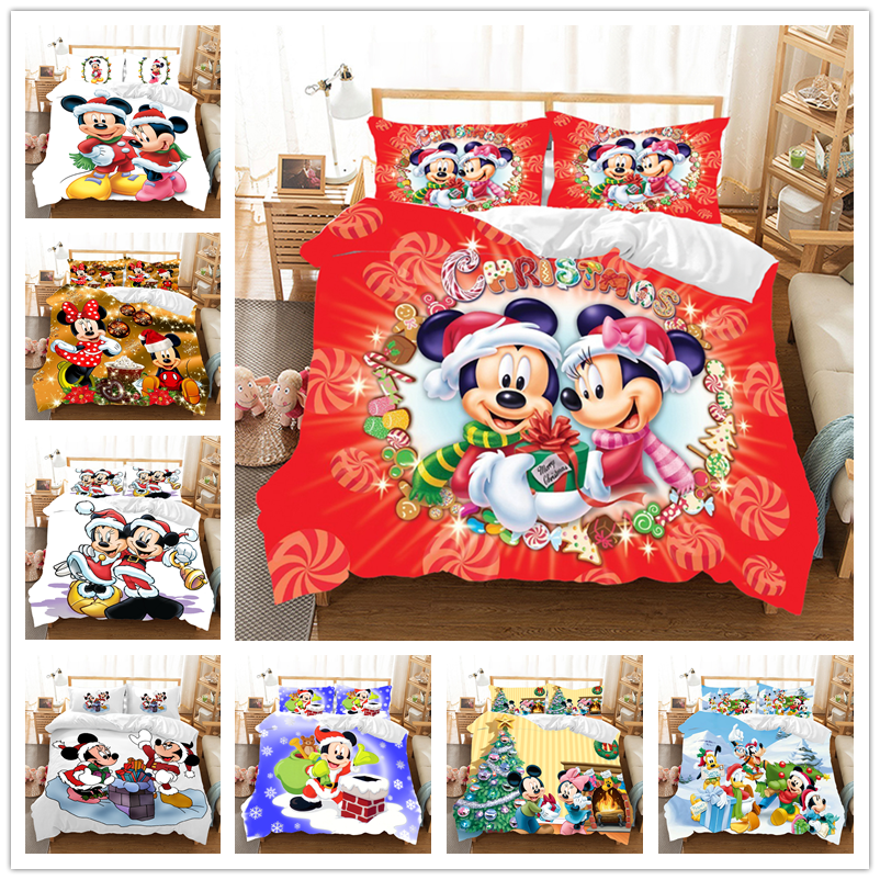 Mickey Minnie Bedding Set, Mickey And Minnie Bed Sheets King Size