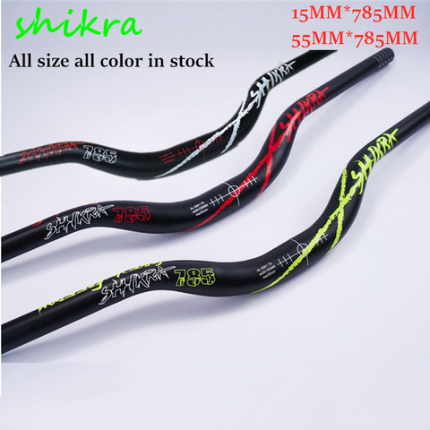 SHIKRA Bicycle Handlebar Bike Riser 31.8*785mm Aluminium Alloy MTB steering wheel Mountain bikes accessories ► Photo 1/6