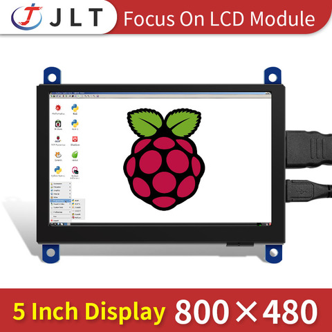 JRP5008 Monitor 480*800 Capacitive Touch Screen Raspberry Pi 4 3B+/ PC/Banana display HDMI-compatible module 5inch ► Photo 1/6