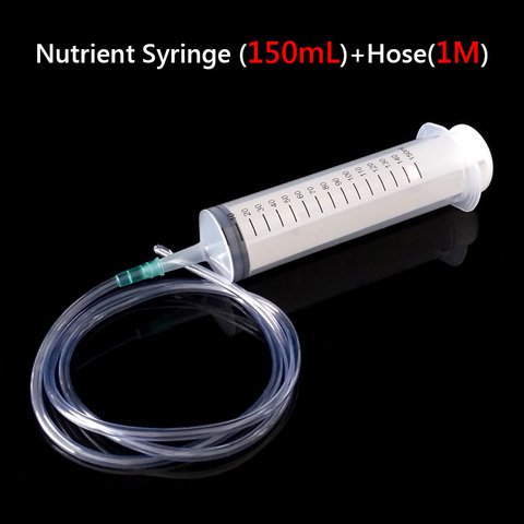 1Pc 150ml Plastic Large Capacity Syringe Large Disposable Capacity Syringe For Refilling Measuring & 1m Tube ► Photo 1/6