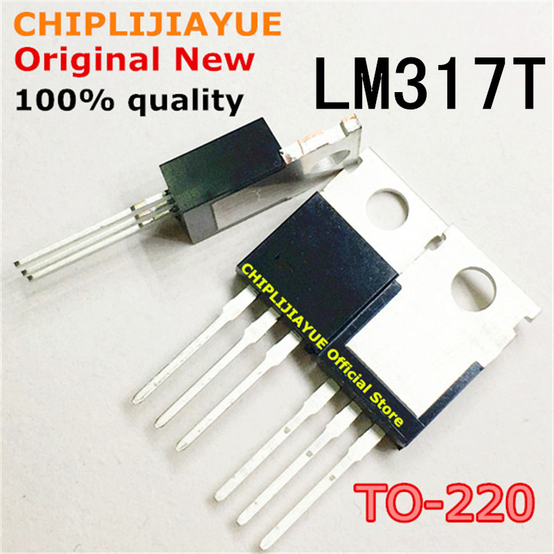 10PCS L317 LM317 LM317T TO-220 Voltage Regulator 1.2V To 37V 1.5A NEW 