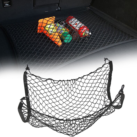 Car Trunk Mesh Net Cargo Trunk Organizer For Volkswagen GOLF POLO For Skoda Octavia A5 A7 For KIA RIO for ford focus 2 3 cruze ► Photo 1/6