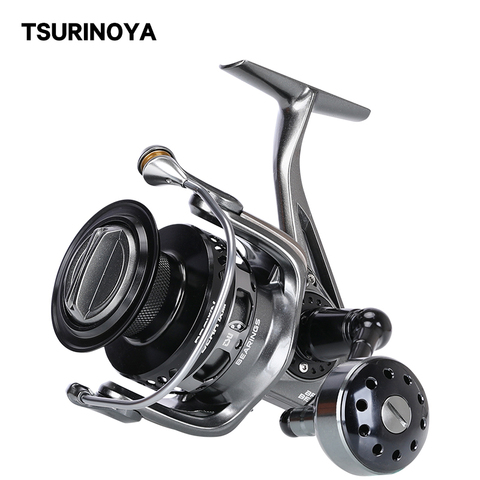 TSURINOYA Carp Fishing Reel BROWN BEAR 3000 4000 5000 6000 7000 9+1 12-20KG Full Metal Feeder Reel Saltwater Spinning Wheel ► Photo 1/6