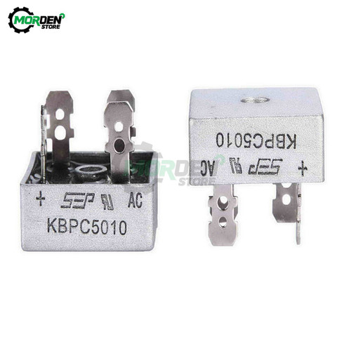 KBPC5010 50A 1000V Diode Bridge Rectifier kbpc5010 Integrated Circuits ► Photo 1/6