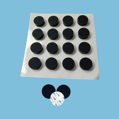 5/10PCS Black Round Self Adhesive Silicone Rubber Feet Furniture Pad Protectors 4.5-90mm ► Photo 1/6