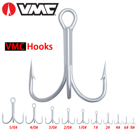 Fishing VMC Treble Hook Strengthen Anchor Sharp 3X Strong Fishing Hook Short Cut Fishhook Spoon Lures Artificial Bait ► Photo 1/6