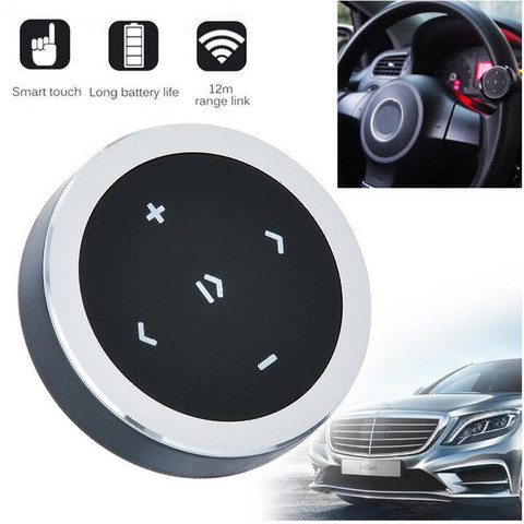 Wireless Bluetooth Steering Car Wheel Remote Control Control SIRI Remote Control Camera Support for IOS Android Remote Controls ► Photo 1/6