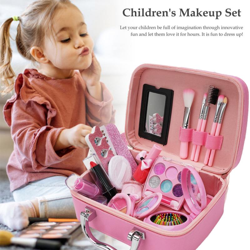 Kids Makeup Kit Makeup Toys For Girls DIY Kids Toy Make Up For Kids Makeup  Kit For Girls Accessories Ideal xmas Gift For Girls - AliExpress