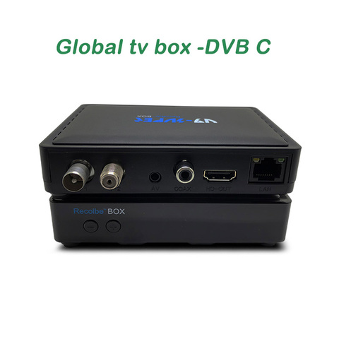 New hot selling TV Receiver v9 super dvb C 1080P HD H.264 Decoder supports cccam ► Photo 1/6