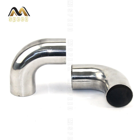 1PCS car accessories Automobile exhaust pipe muffler turns into stainless steel elbow 90 degree Angle pipe to reduce diameter ► Photo 1/6