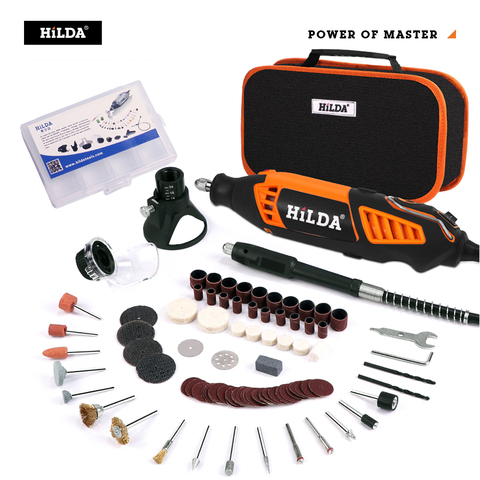 HILDA Electric Mini Drill Variable Speed Rotary Tool For Dremel Mini Electric Grinder Dremel Accessories drill machine ► Photo 1/6