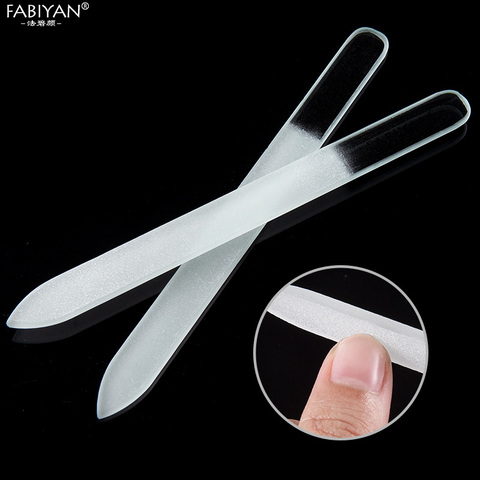 2pcs Nail Art Files Crystal Glass File Buffer Gel UV Polish Durable Buffing Sanding Tips Manicure Decoration Tools Salon Beauty ► Photo 1/6