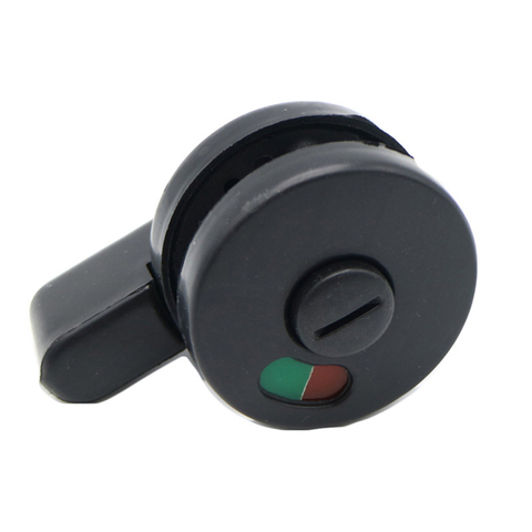 Universal Black Privacy WC Plastic Latch Vacant Engaged Door Lock Toilet Shower cubicles & Bathroom Indicator Bolt high quality ► Photo 1/6