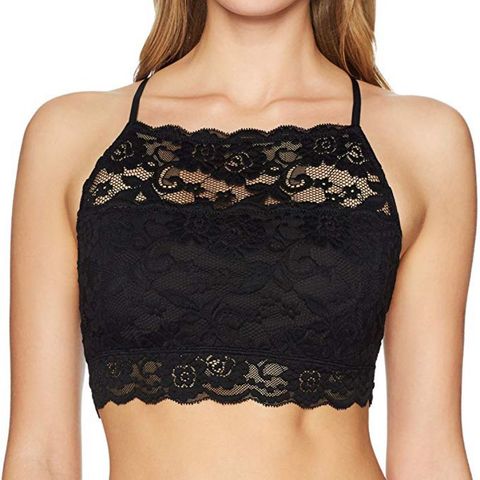 Solid Color Women Lace Tube Top Beauty Back Bras Fashion Floral Tanks Tops Female Lace Bras Lingeries ► Photo 1/6