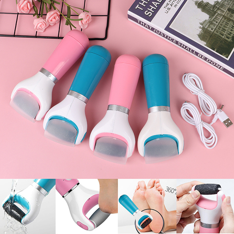 Portable Electric Foot Care Machine Foot Hard Dry Dead Cuticle Skin Remover  Removal Foot Grinding File Skin Pedicure Care Tools ► Photo 1/6