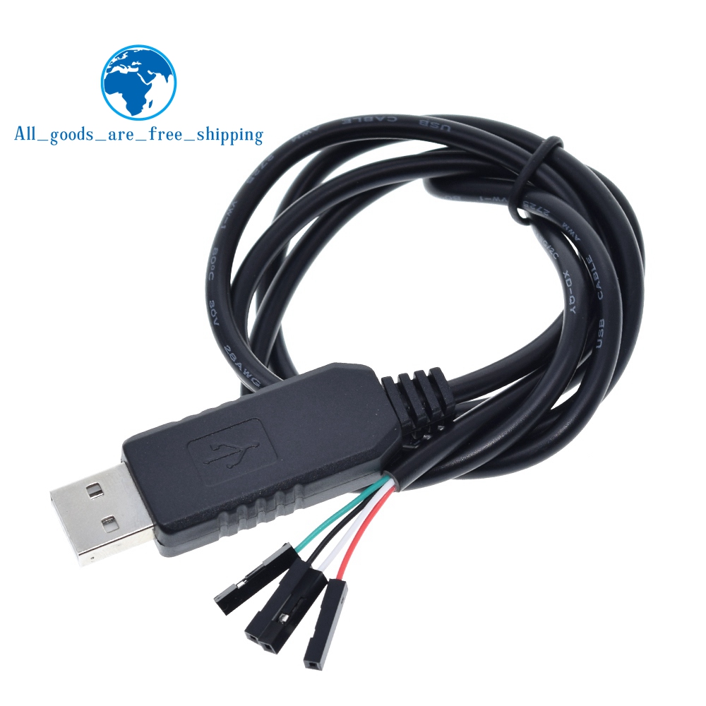 PL2303 USB to RS232 TTL PL2303HX Module Download line on STC microcontroller Converter Adapter for Arduino with 4Pin Cable 