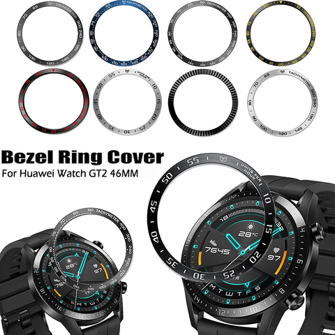 Bezel Ring Styling Frame for Huawei Watch GT2 46mm /Samsung Galaxy Watch 46mm/Gear S3 Frontier Case Cover Protector Ring ► Photo 1/6