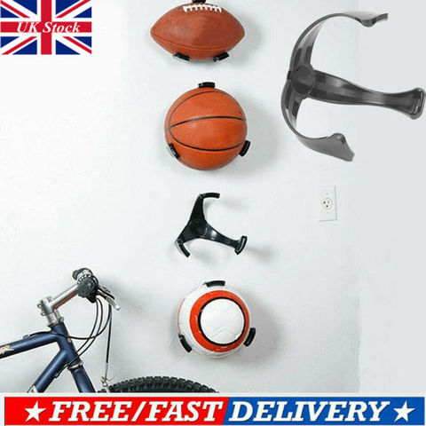 Hot Ball Holder Claw Wall Mount Rack Display for Football Basketball Rugby Soccer Storage Baskets ► Photo 1/6