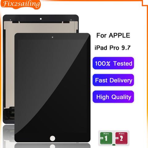 LCD Display For Apple iPad Pro 9.7 A1673 A1674 A1675 Touch Screen Digitizer Sensors Panel Replacement LCD For ipad Pro 9.7 ► Photo 1/6
