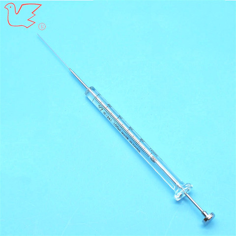 Microsampler Microliter Syringes Micro-injector For GC Injection 0.5ul/1ul/5ul/10ul/25ul/50ul/100ul For Gas Chromatography ► Photo 1/6