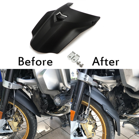 For BMW R1250GS/R1200GS R 1250 GS ADV LC R1200 2022 Motorcycle Mudguard Front Fender Extender Extension Splash Guard Tire Hugger ► Photo 1/6