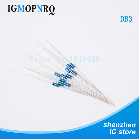 50PCS/Lot DB3 DB-3 Diac Trigger Diodes DO-35 DO-204AH Wholesale Electronic ► Photo 1/2