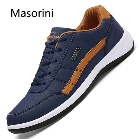 Leather Men Shoes Luxury Brand England Trend Casual Shoes Men Sneakers Italian Breathable Leisure Male Footwear Walking Shoes ► Photo 1/6