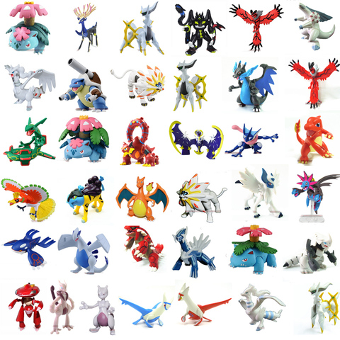Pokemon Doll Collections Action Figure Toy Mega Charizard Mega Absol Wartortle Kyogre Arceus Zekrom Reshiram Genesect Aggron ► Photo 1/6